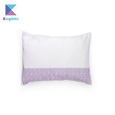 Hot Sale Breathable Polyester Fabric Bed Sleeping Cushion Disposable Throw Pillow