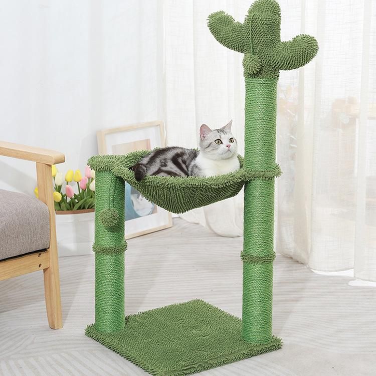 Single Jump Bed Tree Cat Scratcher Climbing Frame Cat Toy