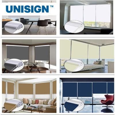Modern Window Shades Solid Color Curtain Fabric Thermal Insulated Roller Blinds Window Blind Fabric