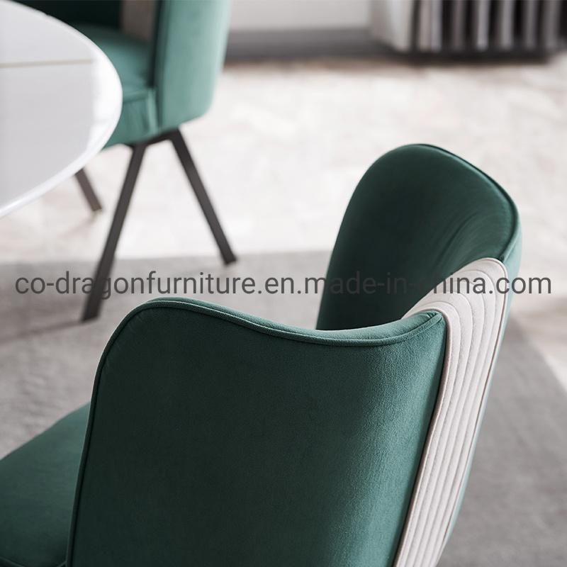 Modern High Quality Metal Legs Fabric Home Furniture Dining Chair