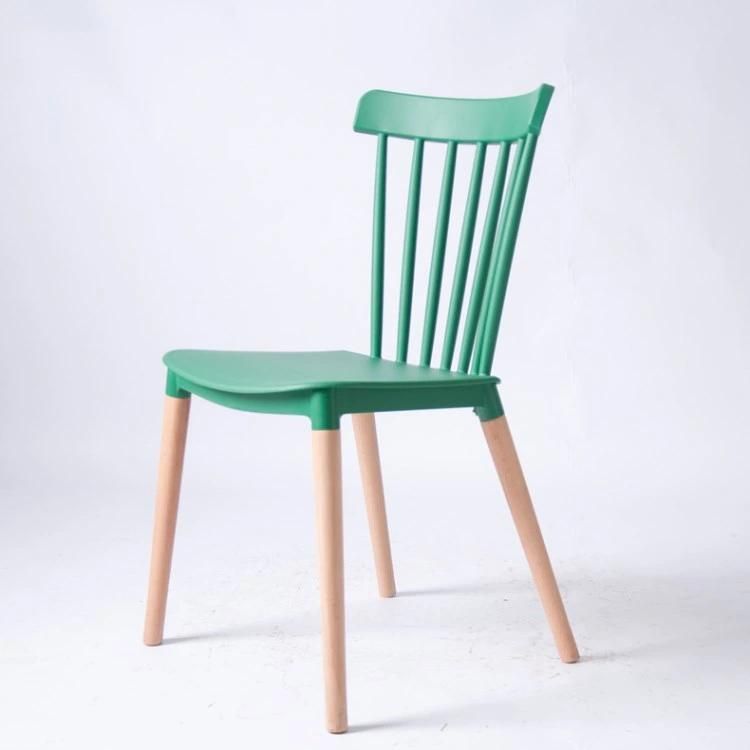 Leisure Bedroom Restaurant Hotel Meeting Plastic Seat Living Dining Room Training High Back Nordic Stackable Party Cafe Patio Dining Chair