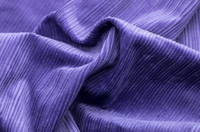 Wholesale Customized Fashionable Organic Stripe 100% Cotton Corduroy Fabric for Garment Furniture Home Textile