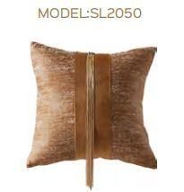Home Bedding Brown String Sofa Fabric Upholstered Pillow