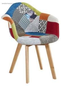 Good Quality Dining Chair with Patchwork From Factory