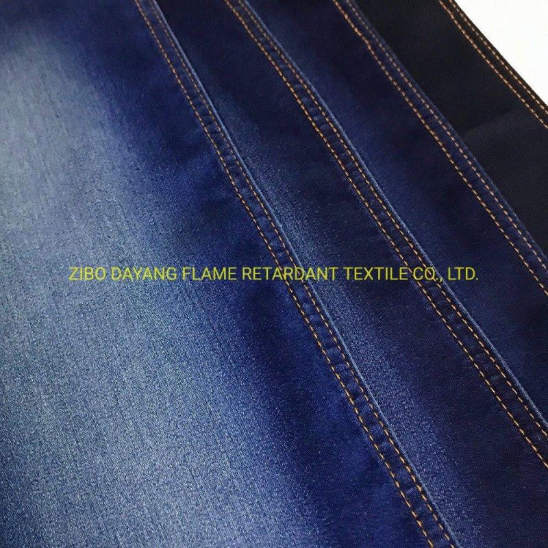 92% Cotton 8% Spandex Slub Twill Denim Fabric