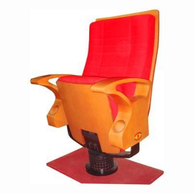 Jy-921 Wholesale Wood Audience Auditorium Chair with Table for Church New Chair