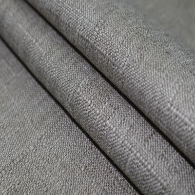 No MOQ Linen Look Plain Dyed Turkey Thick Thermal Curtain Fabric