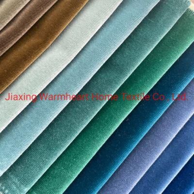 Highend Ready Goods 90%Cotton 10%Polyester Cut Pile Velvet (P71038)