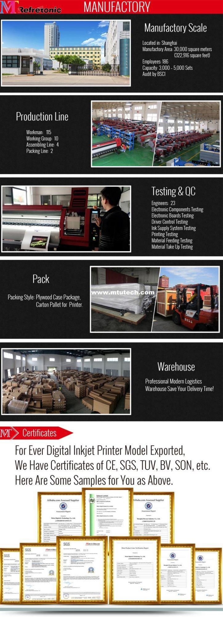 High Speed 1.8m Large Format Digital Textile Printer for Sofa Fabric