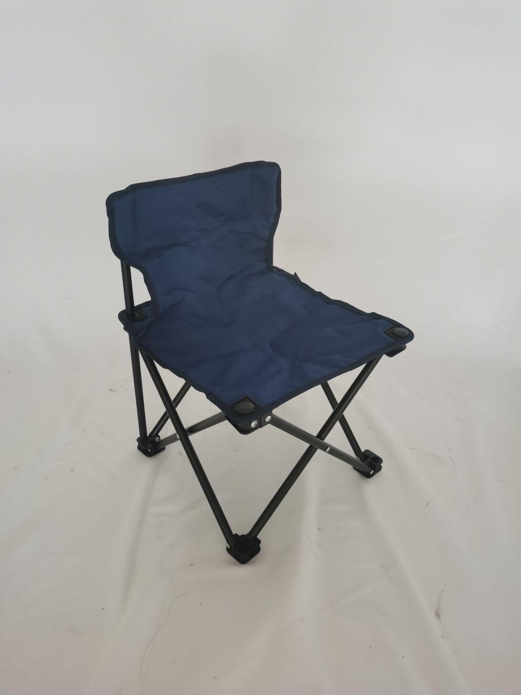 Foldable Relaxing Garden Chair Outdoor Easy Carry Fabric Metal Multi-Colors