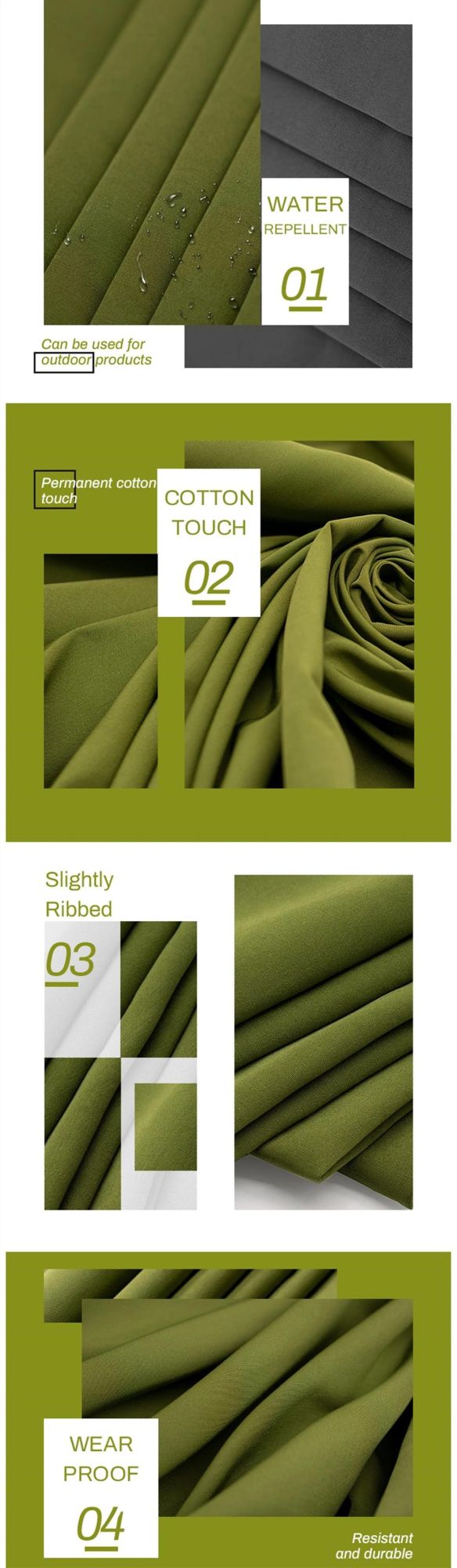Solid Linen Polyester Fabric Polyester Fabric for Table Cover and Sofa Blackout Fabrics for Curtain