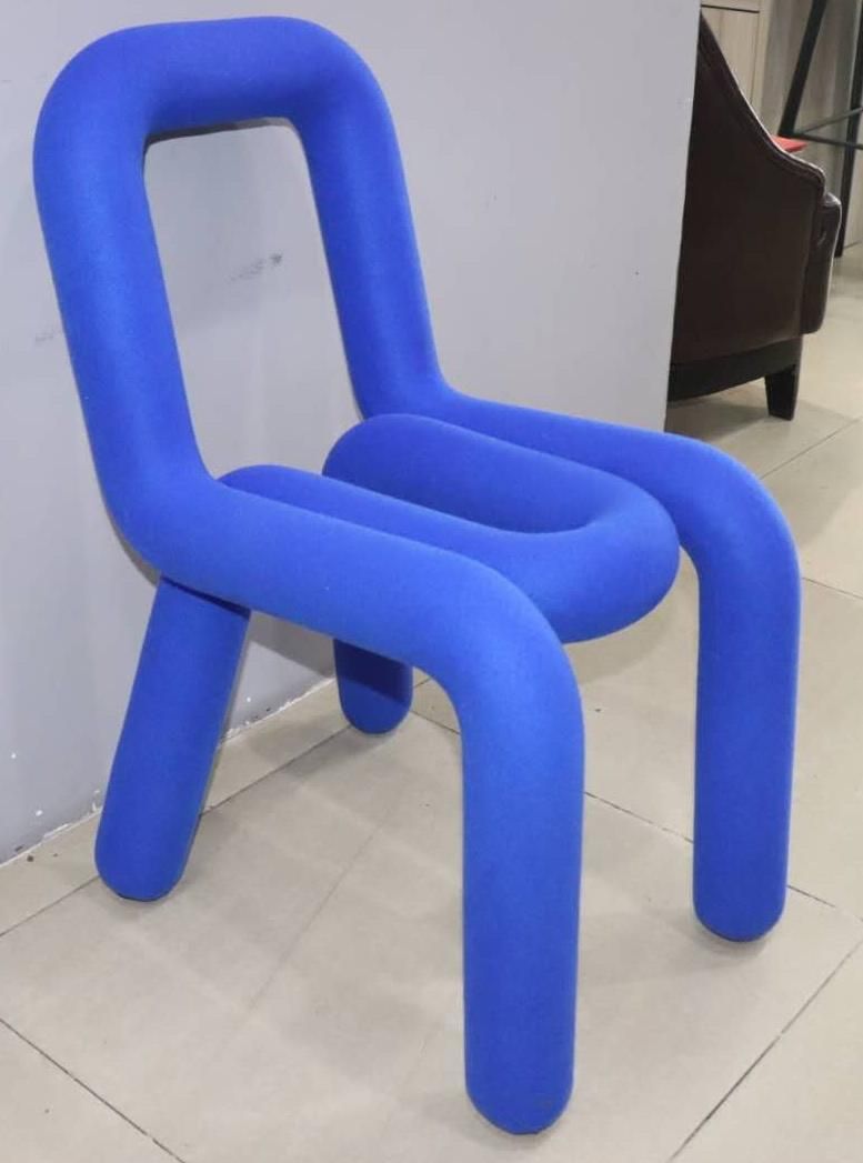 North European Ins Creative Designer Hotel Chair with Moulded Foam