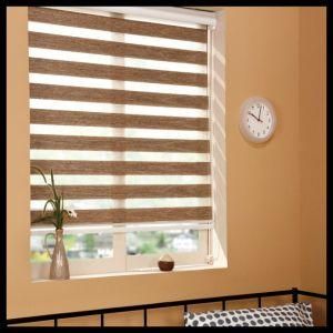 100% Polyester Blackout Zebra Window Curtains Roller Zebra Blinds for Home Window Curtain