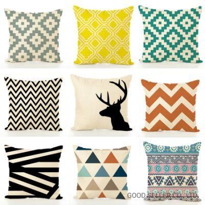 Wholesale Hot Selling Plush Pillow Modern Simple Pillow Living Room Sofa Bedroom Cushion Pillow