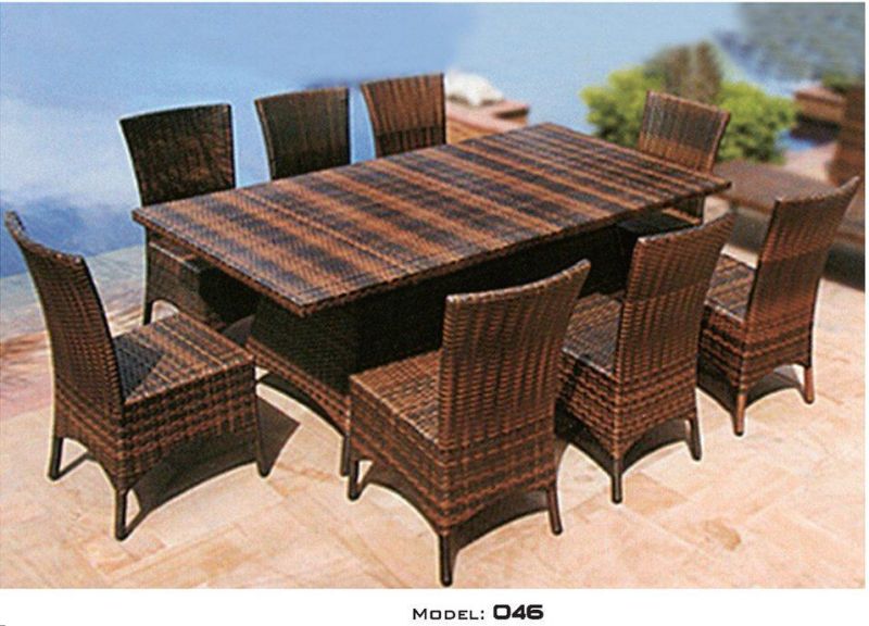 Outdoor Bar Set Wicker Bar Furniture PE Rattan Bar Table