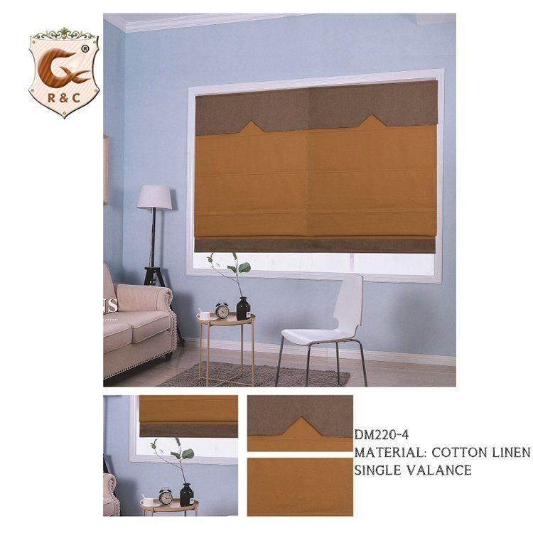 Window Decor Hot Sale Roman Blind Wholesale High Shading Ready Made Roman Roller Blinds