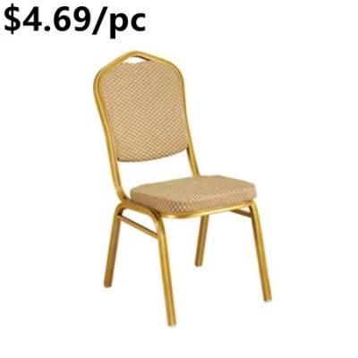 High Quality Comfortable Modern Fabric Stackable Hotel Banquet Hall Chair