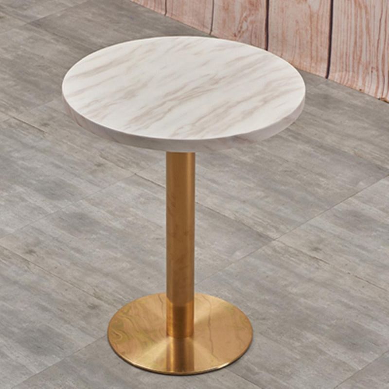 Contract Hotel Indoor Theme Furniture Banquet Restaurant Dining Marble Table