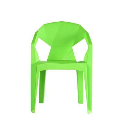 Modern Chair in Polypropylene Cafe Plastic Chair Garden Outdoor Stackable Plastic Pool Dining Chair
