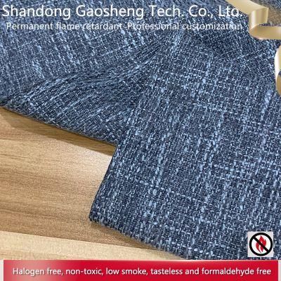 Wholesale Popular Cheap Flame Retardant Linen Look Fabrics for Sofa Upholstery