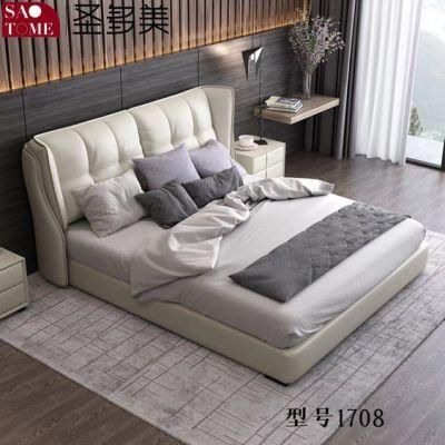 Modern Simple Bedroom Bed with Good Quality for Home Hotel