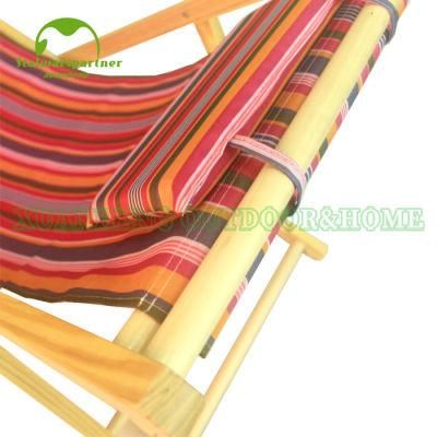 Portable Comfortable Wooden Beach Camping Chair