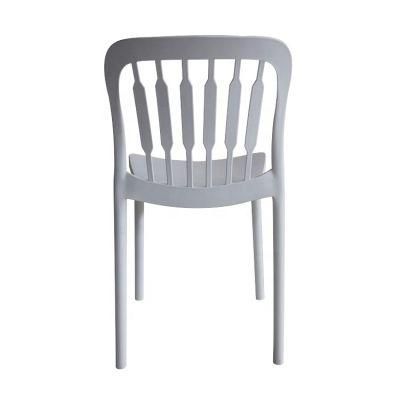 Wholesale Modern Design PP Restaurant Living Room Armless Dining Plastic Chair Hot Sale Outdoor PP Garden Chair