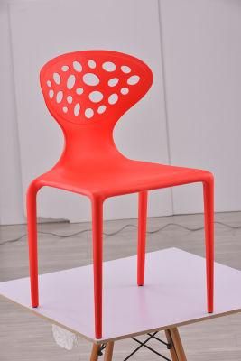 Wholesale School Stacking Plastic Chair with Steel Frame