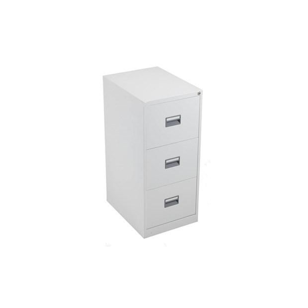 Vertical Three Drawers Steel Stoarge Locker Godrej A4 Folder Filing Cabinets