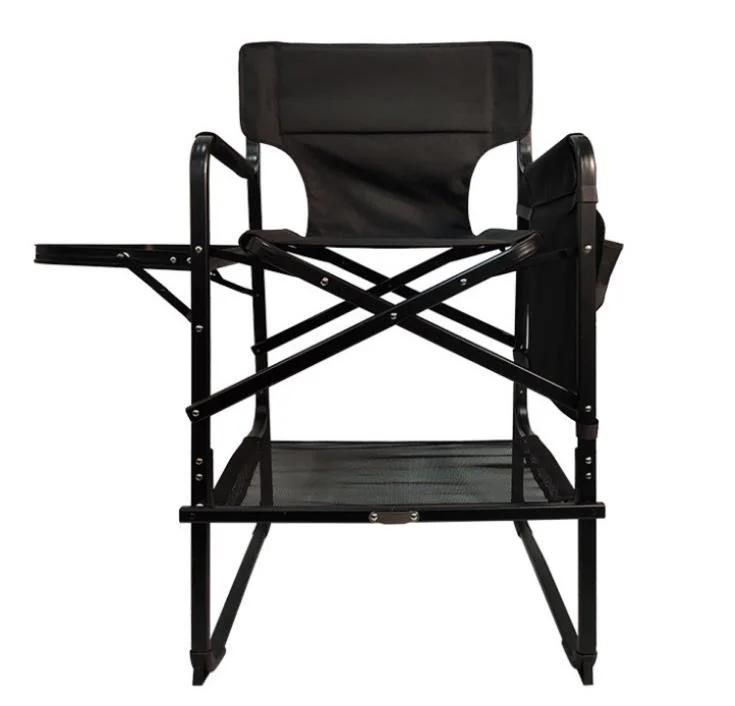 Outdoor Fish Camping Director Chair with Table and Bag