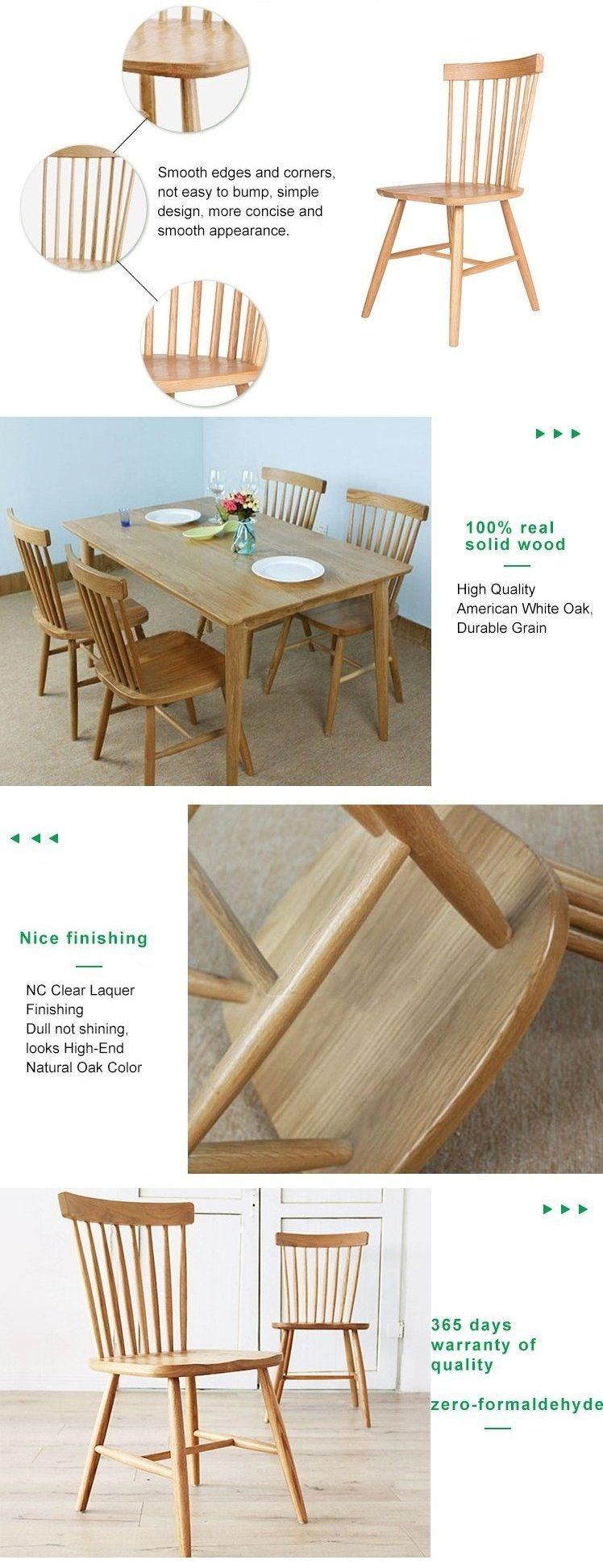 Furniture Modern Furniture Chair Home Furniture Wooden Furniture Custom Nordic Style Most Comfortable Tall Elegant Solid Wood Frame Furniture Dining Chair Sets