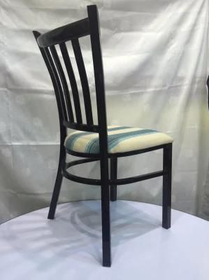 Foshan Square Back Imitated Wooden Chair