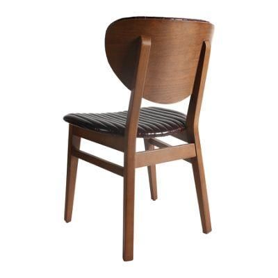 Luxury Design Restaurant Modern Fabric Dining Chairs OEM Solid Wood