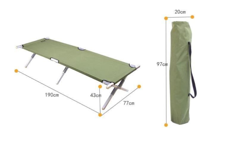 Hot Sale Portable Aluminium Alloy Outdoor Folding Camping Bed Hiking Bed Travel Tent