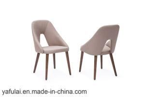 Modern Design Solid Wood Home Furniture Fabric Dinin Chair