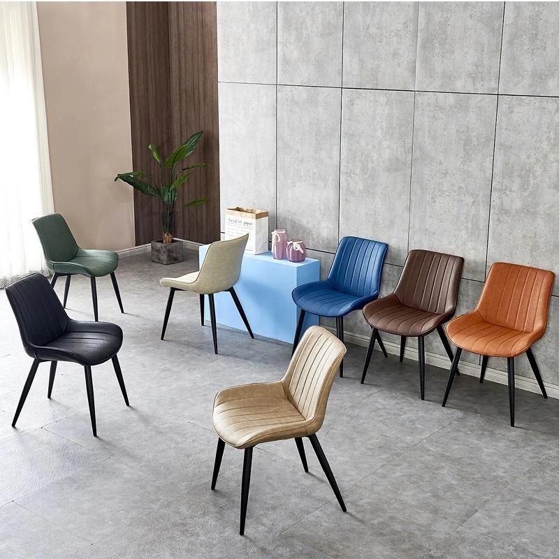 China Furniture Cheap Price Restaurant Dining Chair Waiting Room Chairs Upholstered Accent Coffee Chairs