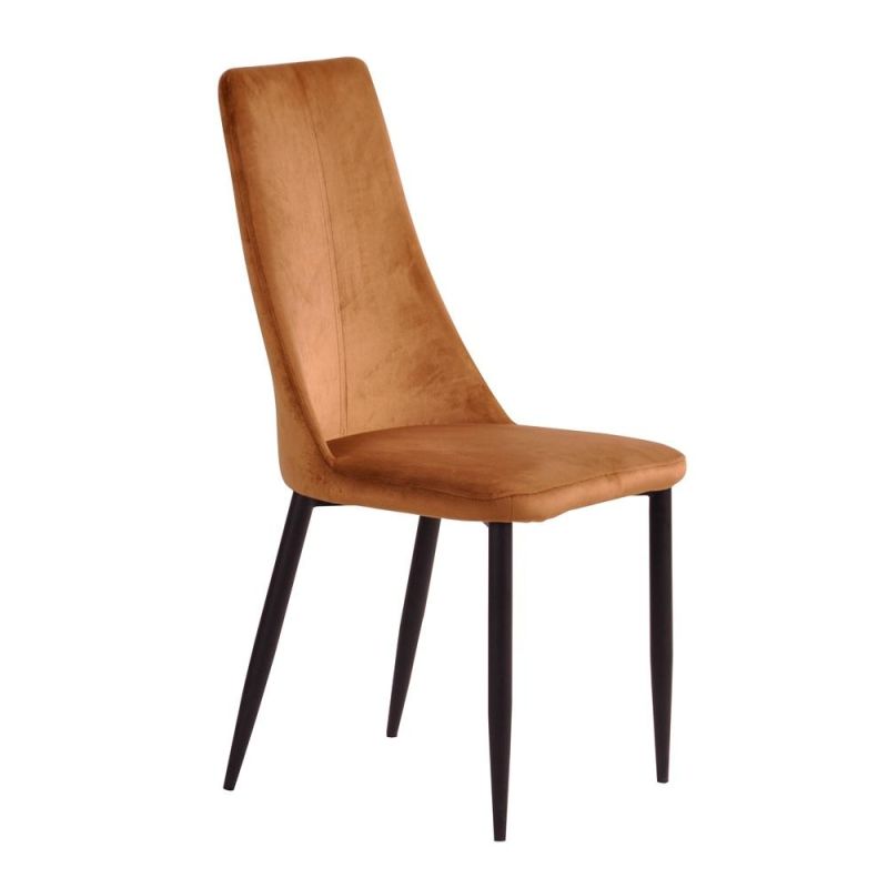 New Design Restaurant Dining Room Furniture Modern Velvet Dining Chair