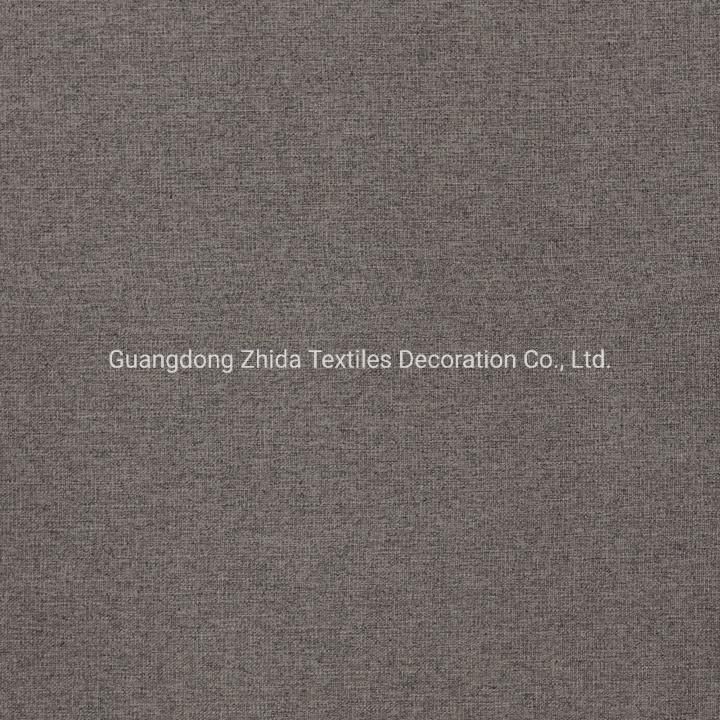 Home Textile Durable Plain Linen Style Sofa Covering Furniture Fabric