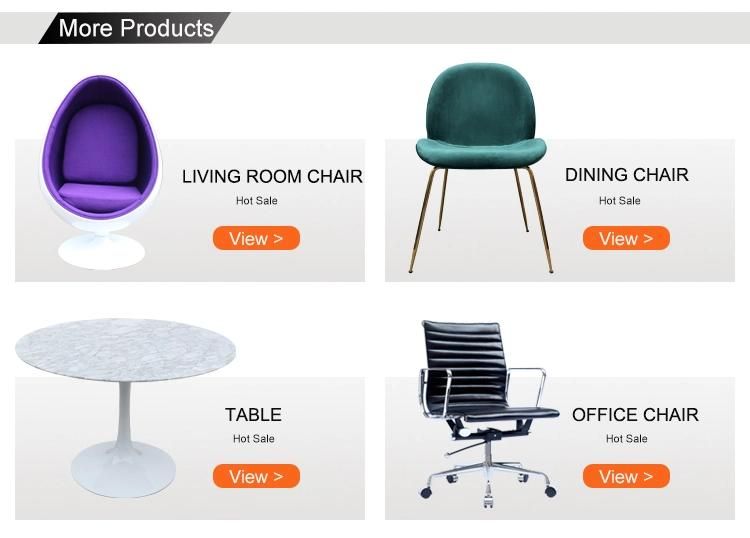 Modern Mild Luxury PU and Metal Legs Dining Office Elegant Chair