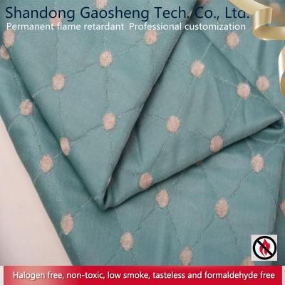 100% Polyester Flame Retardant Elegant Stylish Jacquard Fabrics for The Furniture