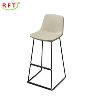 High Quality Chrome Metal Leg Fabric Seat Office Furniture Rest Area Chair