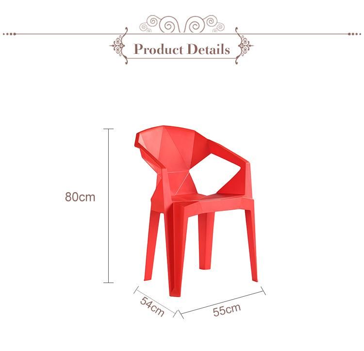 Furniture Free Relax Outdoor Restaurant Set Quality Plastic Chair High Quality Space Dining Plastic Chair