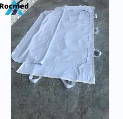 10 Handles 3 Layer Waterproof PEVA Corpse Body Bag with PP Non-Woven Fabric