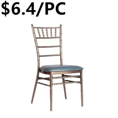 Luxury Metal Gold Chiavari Wedding Party Hotel Banquet Tiffany Chair