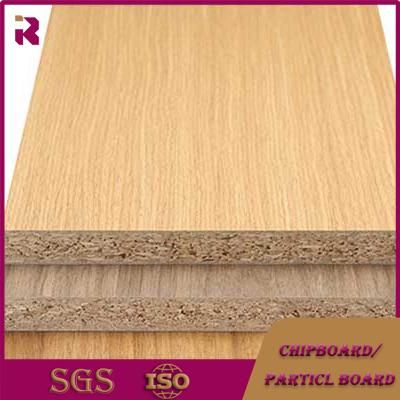 16mm Laminated Particle Board Door Panels Particleboard Manufacturing