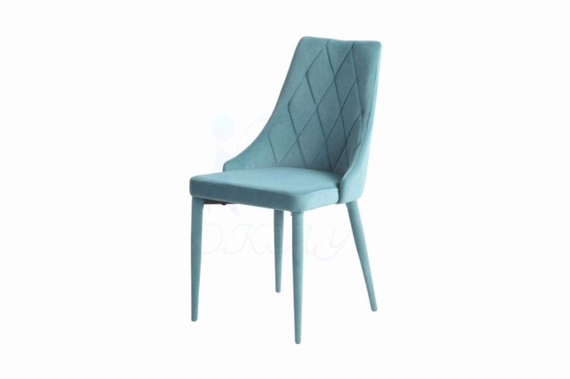 Top Sale Product Design Restaurant Dining Chairs Modern Blue Grey Designer Chair