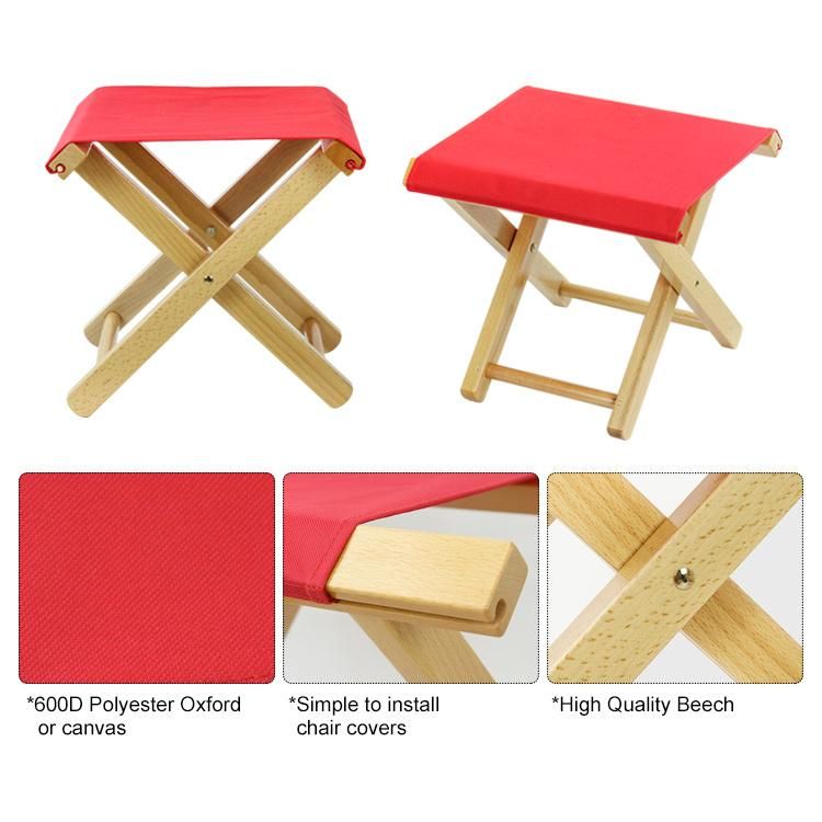 New High Quality Wooden Camping Chair