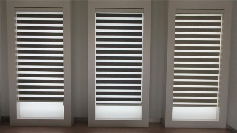 2020 New Blackout Room Darkening Grey Zebra Blinds