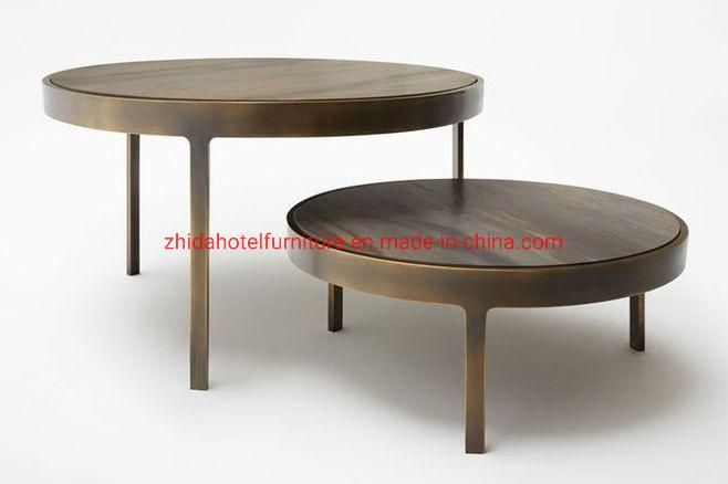 Marble Coffee Table White and Black Marble Top Gold Coffee Table