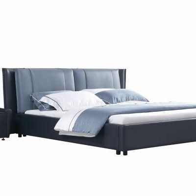Modern Furniture Leather King Size Bed